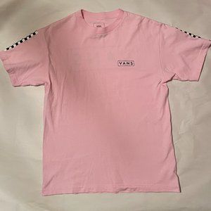 Vans Pink short sleeve t shirt
